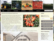 Tablet Screenshot of landisvilleproduce.com